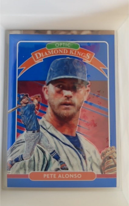 2020 Panini Donruss Optic Diamond Kings #7 Pete Alonso — front