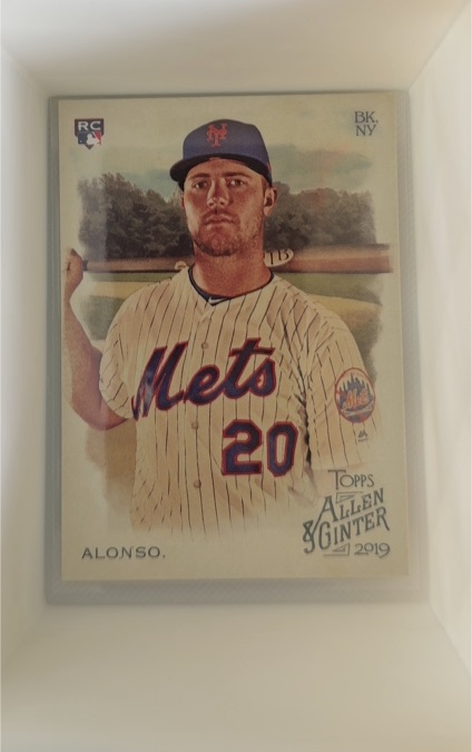 2019 Topps Allen & Ginter #182 Pete Alonso — front