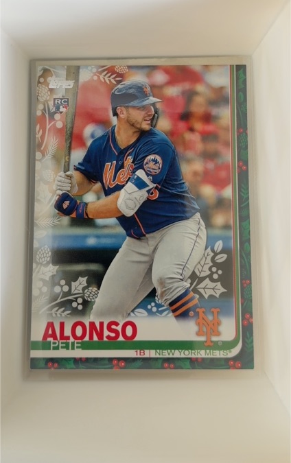 2019 Topps Holiday #HW71 Pete Alonso — front
