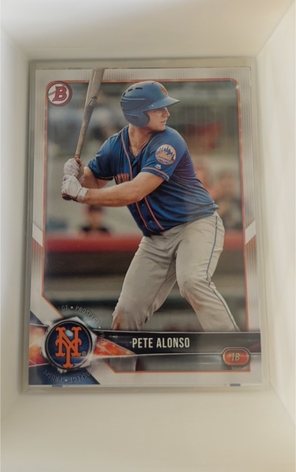 2018 Bowman Prospects #BP137 Pete Alonso — front