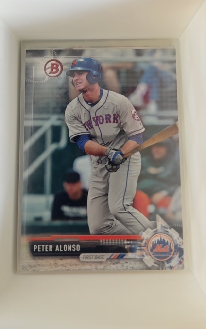 2017 Bowman Draft #BD-83 Peter Alonso — front