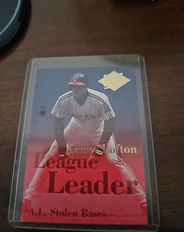 1994 Fleer Ultra League Leaders #3 Kenny Lofton — front