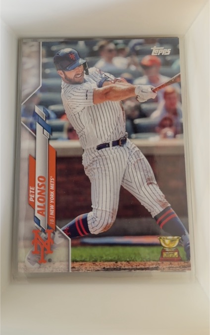 2020 Topps Series 1 #350 Pete Alonso New York Mets All-Star Rookie Cup — front