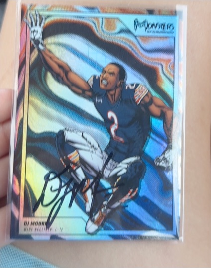 2023 Panini Monsters Of The Midway #MOM-DJ Moore — front