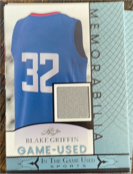 2024 Leaf In The Game Used #GUM-15 Blake Griffin — front