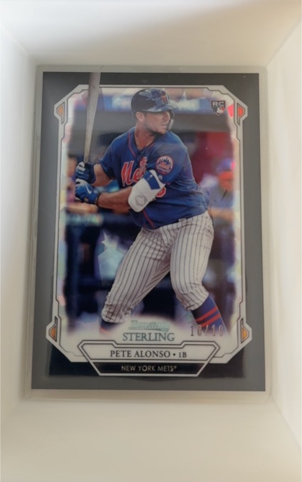2019 Bowman Sterling #BSR-61 Pete Alonso — front
