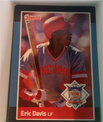 1988 Donruss All-Stars #38 Eric Davis Cincinnati Reds — front
