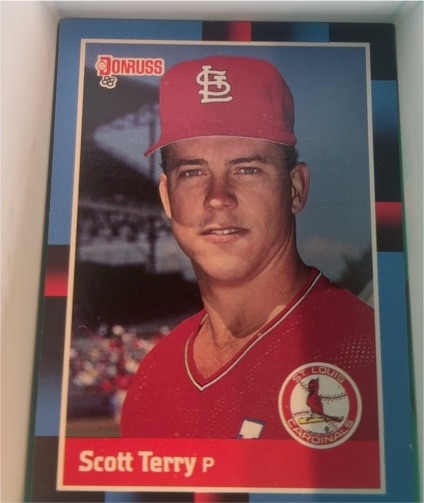1988 Donruss #647 Scott Terry — front