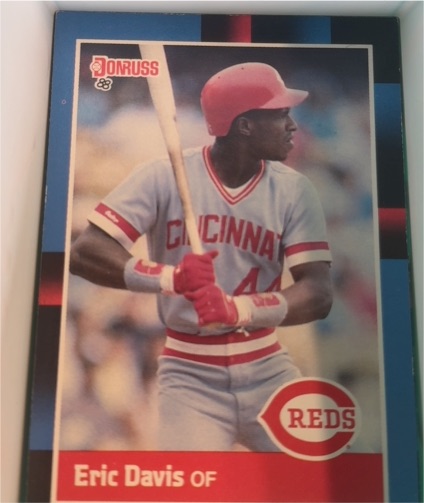 1988 Donruss #369 Eric Davis — front