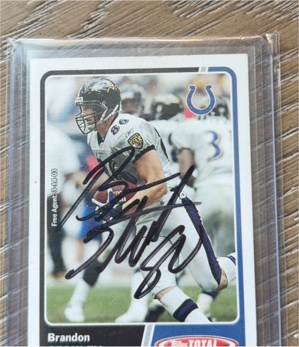 2003 Topps Total #222 Brandon Stokley — front