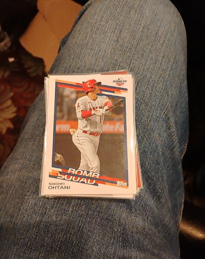 2022 Topps Opening Day Bomb Squad #BS-15 Shohei Ohtani — front