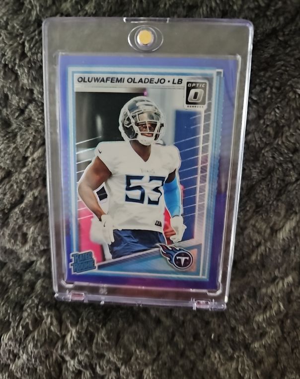 2025 Panini Donruss Optic #384 Oluwafemi Oladejo — front