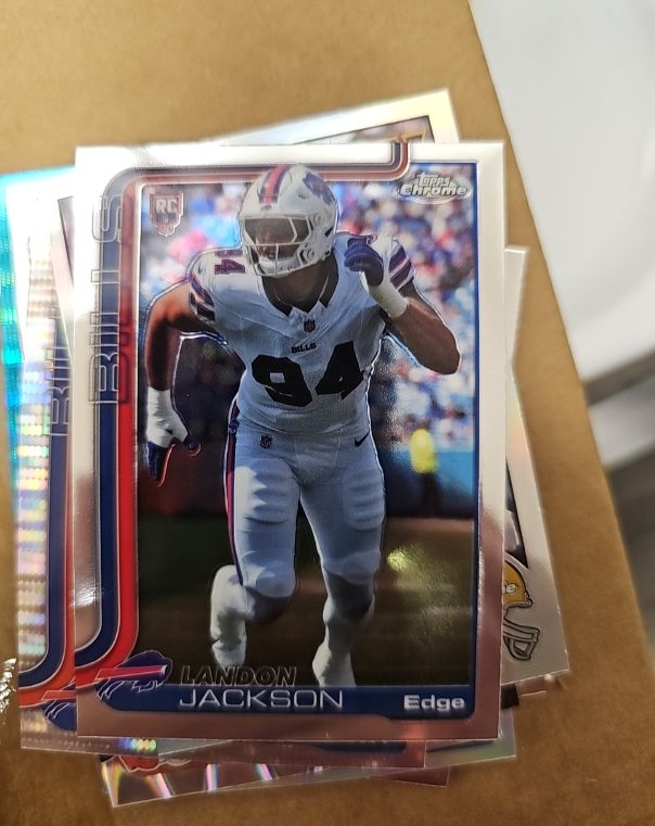 2025 Topps Chrome #358 Landon Jackson — front