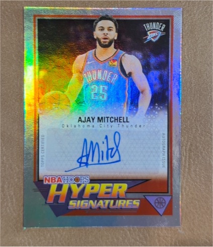 2025-26 Topps NBA Hoops #HS-AM Ajay Mitchell — front