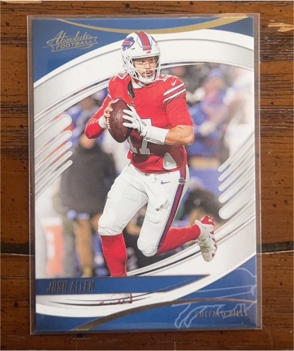 2025 Panini Absolute #10 Josh Allen — front