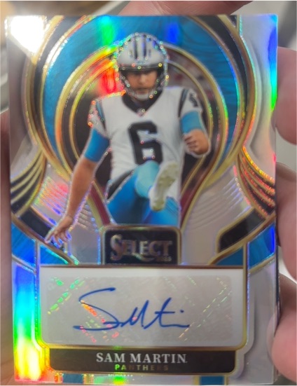 2025 Panini Select #SIP-SMN Sam Martin — front
