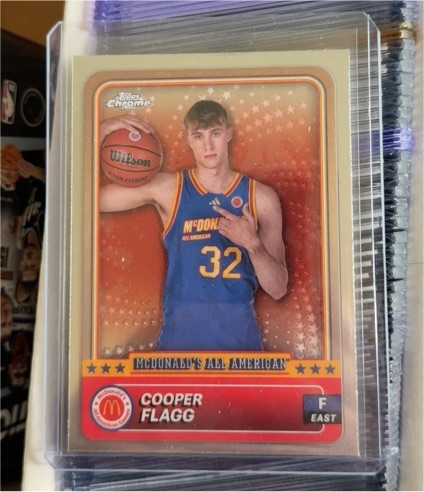 2024 Topps Chrome McDonald's All American #78 Cooper Flagg — front