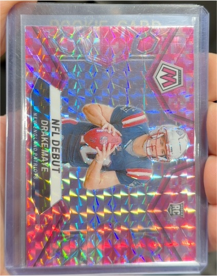 2024 Panini Mosaic NFL Debut #273 Drake Maye — front