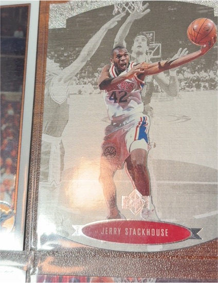 1995-96 SP NBA All-Stars Die-Cut #AS25 Jerry Stackhouse — front