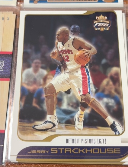2002 Fleer Focus #75 Jerry Stackhouse — front