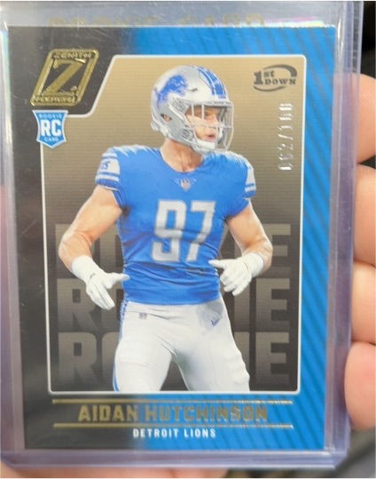 2022 Panini Zenith #113 Aidan Hutchinson — front