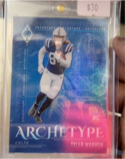 2025 Panini Phoenix #1 Tyler Warren — front