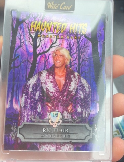 2025 Wild Card Haunted Hits #1/2 Ric Flair — front