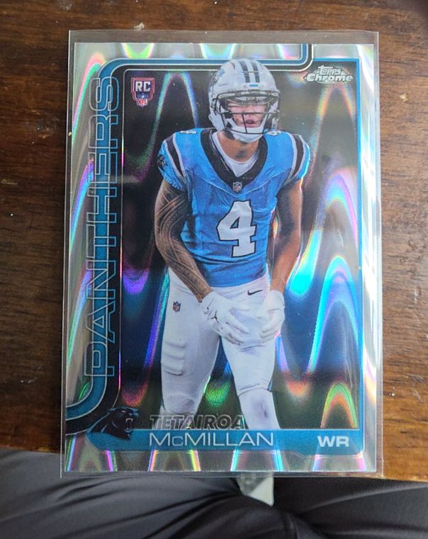 2025 Topps Chrome #326 Tetairoa McMillan — front