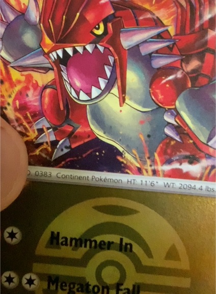 2024 Pokemon Card Database 3 #383 Groudon — front