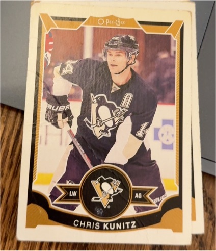 2015-16 O-Pee-Chee #30 Chris Kunitz — front