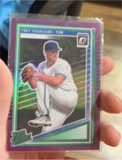 2025 Panini Donruss Optic #163 Trey Yesavage — front