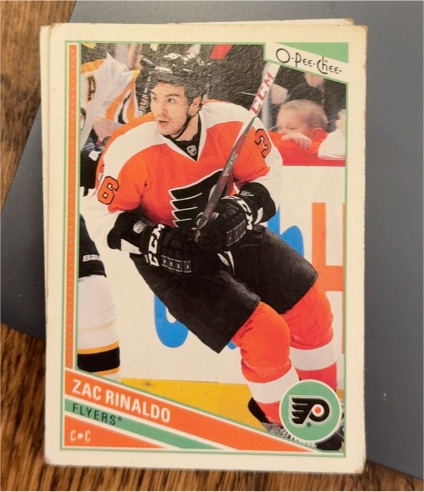 2013-14 O-Pee-Chee #365 Zac Rinaldo — front