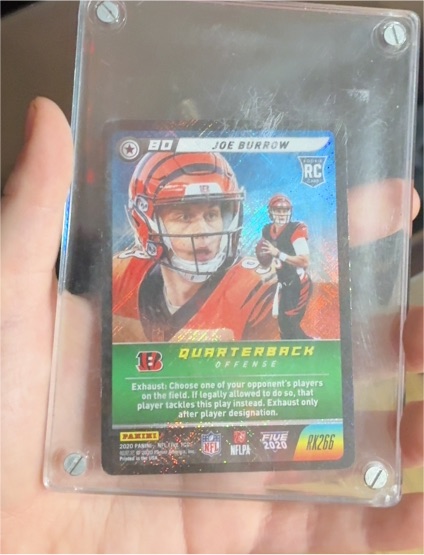 2020 Panini NFL Five TCG #RK266 Joe Burrow — front