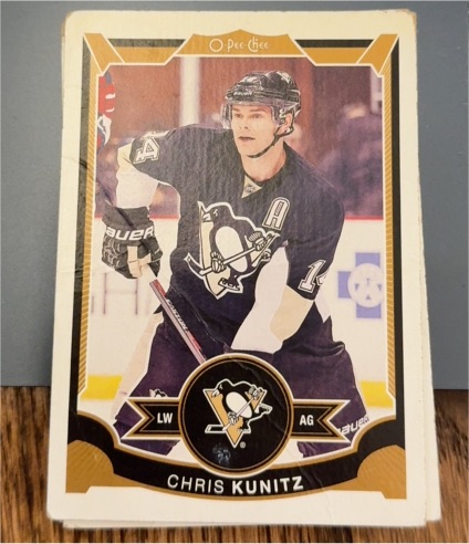 2009-10 O-Pee-Chee #384 Chris Kunitz — front