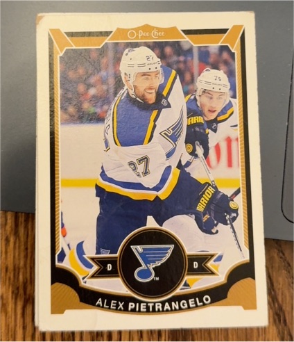 2015-16 O-Pee-Chee #197 Alex Pietrangelo — front