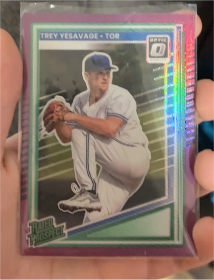2025 Panini Donruss Optic #163 Trey Yesavage — front