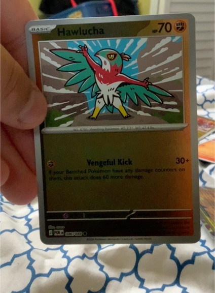 2026 Pokémon Perfect Order #046 Hawlucha — front