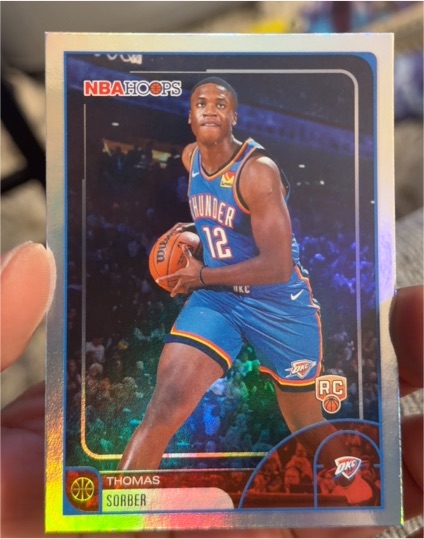 2025-26 Topps NBA Hoops #88 Thomas Sorber — front