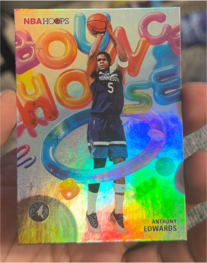 2026 Topps NBA Hoops Bounce House #Anthony Edwards — front
