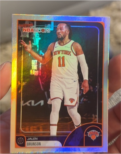 2025-26 Topps NBA Hoops #190 Jalen Brunson — front