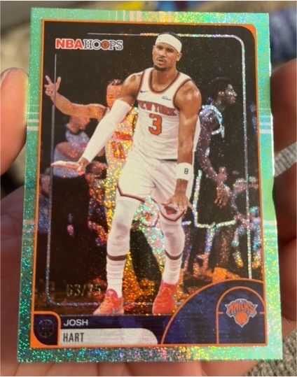 2025 Topps #16 Josh Hart — front