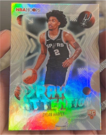 2026 Topps NBA Hoops Pay Attention #PA-17 Dylan Harper — front