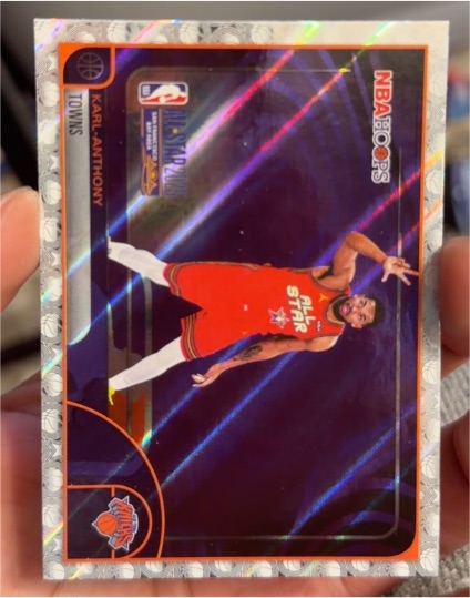 2025-26 Topps NBA Hoops #292 Karl-Anthony Towns — front