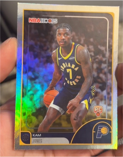 2025-26 Topps NBA Hoops #12 Kam Jones — front