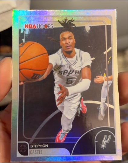 2025-26 Topps NBA Hoops #47 Stephon Castle — front
