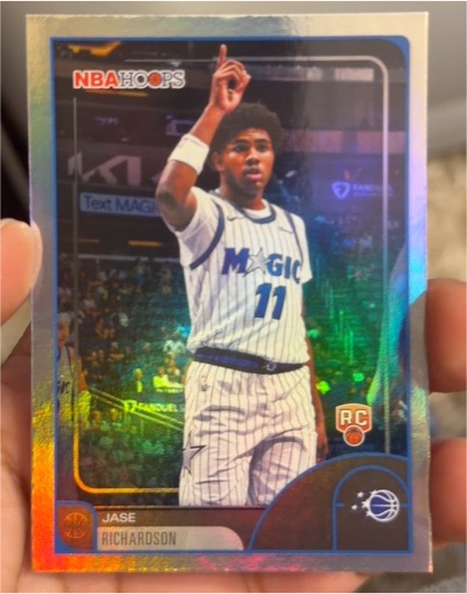 2025-26 Topps NBA Hoops #142 Jase Richardson — front