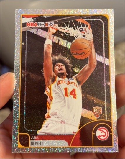 2025-26 Topps NBA Hoops #52 Asa Newell — front