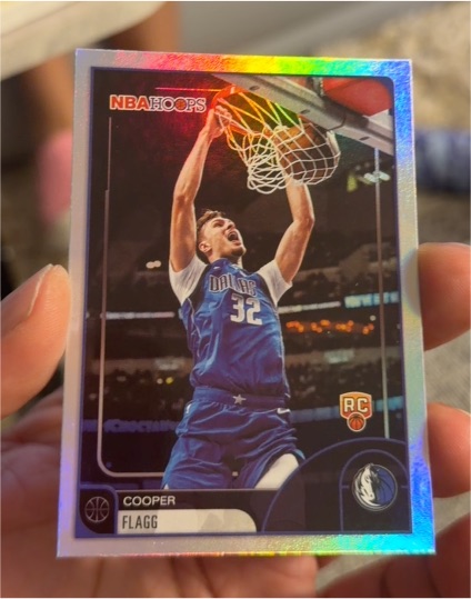 2025-26 Topps NBA Hoops #35 Cooper Flagg — front