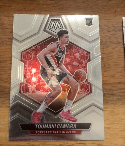 2023-24 Panini Mosaic #249 Toumani Camara — front