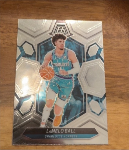 2023-24 Panini Mosaic #122 LaMelo Ball — front